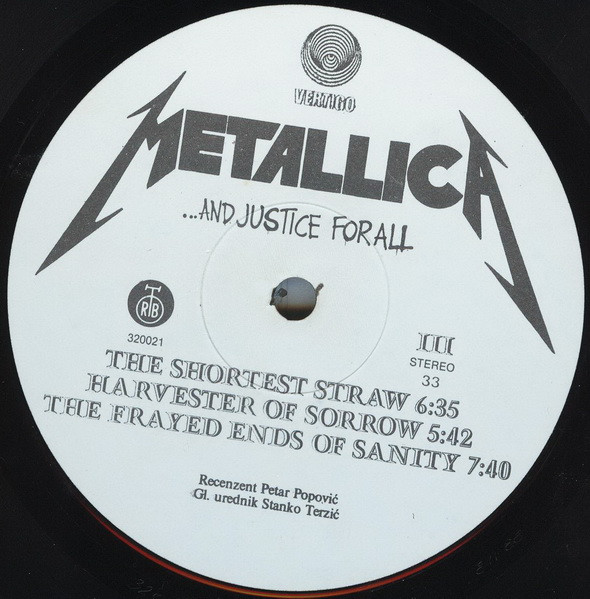 Metallica - ...And Justice For All