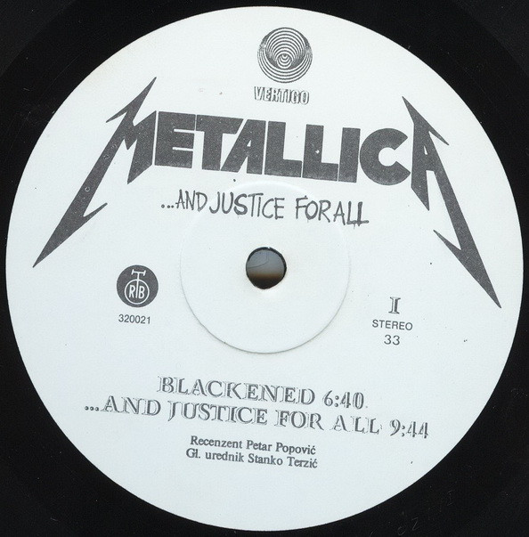 Metallica - ...And Justice For All